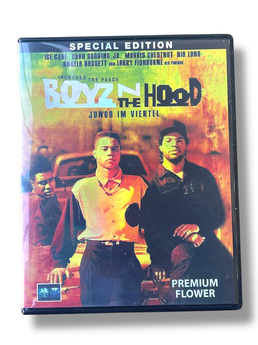 Boyz N the Hood DVD Cases with Mylar bags 3.5g