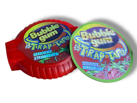 Bubble Gum Trap Seriously Strawberry 3.5g Plastic Container