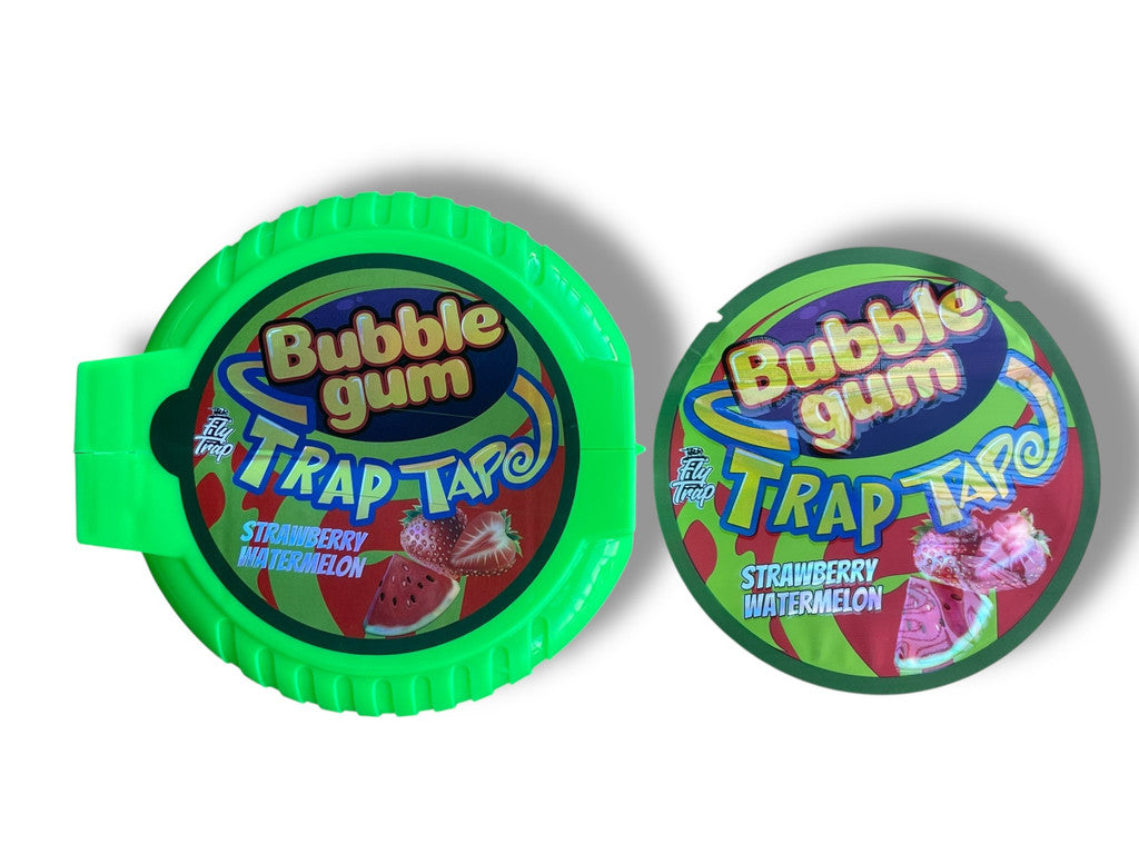 Bubble Gum Trap Strawberry Watermelon 3.5g Plastic Containers