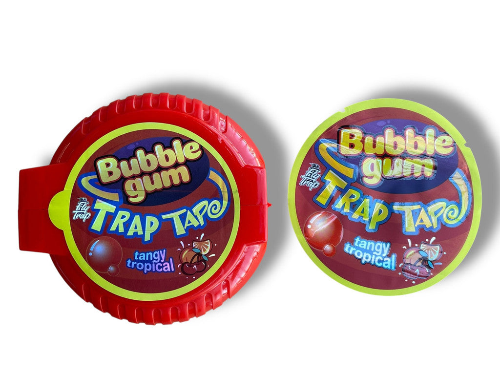 Bubble Gum Trap Tangy Tropical 3.5 g Plastic Container