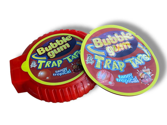 Bubble Gum Trap Tangy Tropical 3.5g Plastic Container