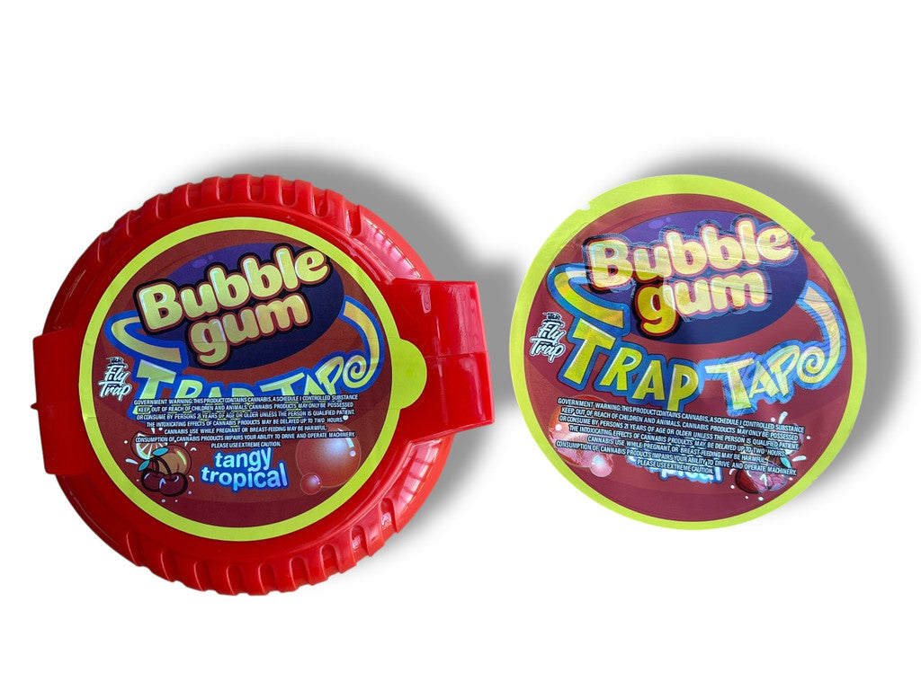 Bubble Gum Trap Tangy Tropical 3.5gram Plastic Container