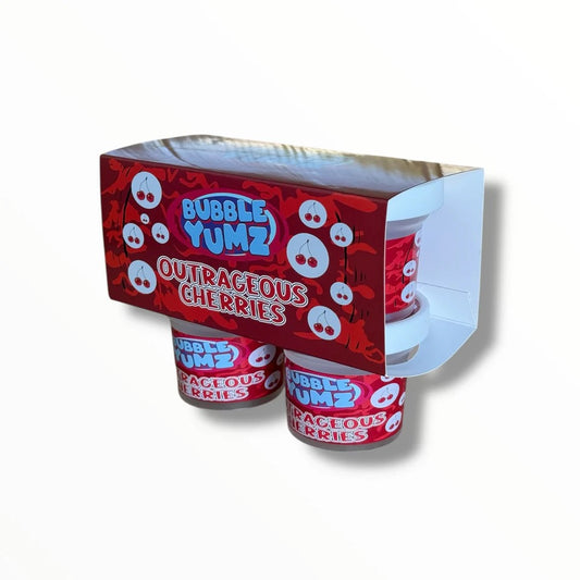 Bubble Yumz Outrageous Cherries Ice Cream Jars