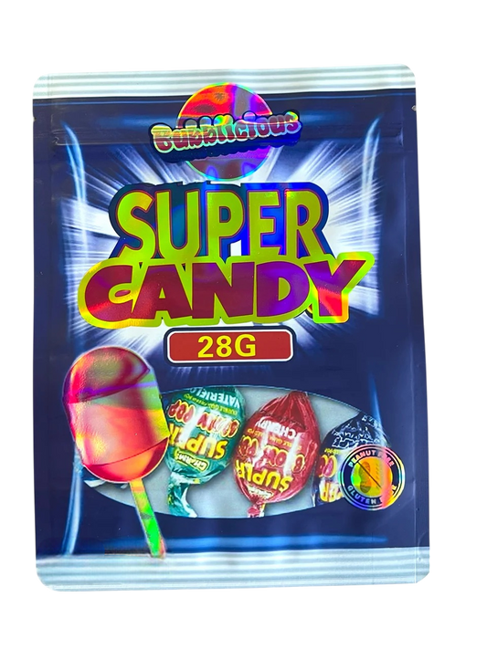 Bubblicious Super Candy Mylar Bag 1 Ounce