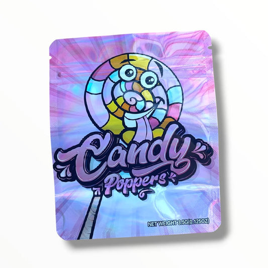 CANDY POPPERS MYLAR BAGS 3.5 GRAMS