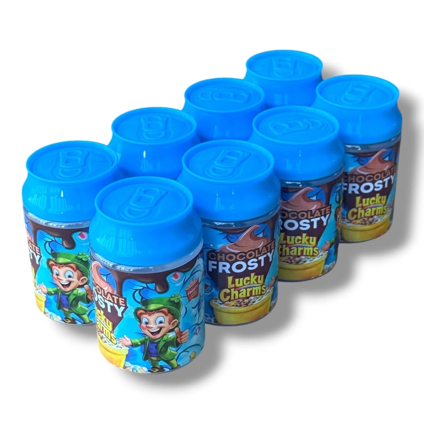 CHOCOLATE LUCKY CHARMS 3.5G CANS - 8 CANS IN BOX