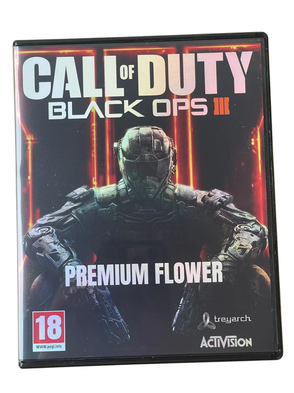 Call of Duty Black Ops 3 DVD Cases With Mylar Bag 3.5 Grams