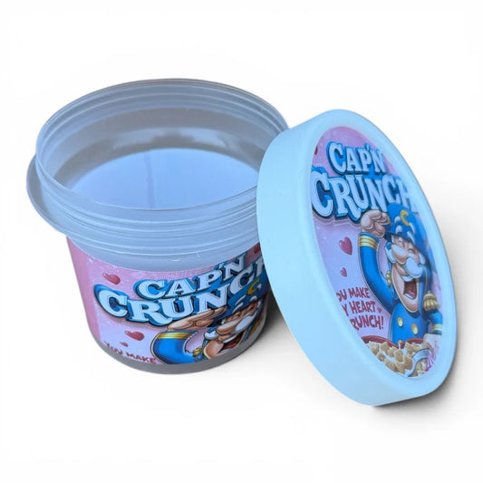 Cap'n Crunch Ice Cream Jars Plastic Container 3.5 G