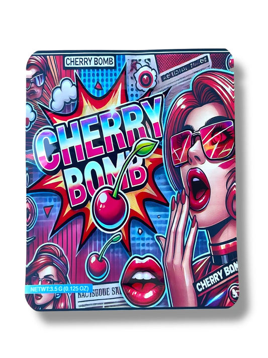 Cherry Bomb Mylar Bag 3.5 Grams