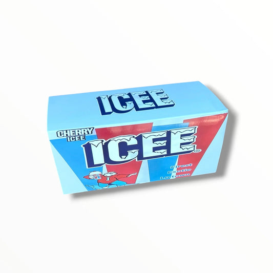 Cherry Icee Ice Cream Jars Plastic Container 3.5 Grams