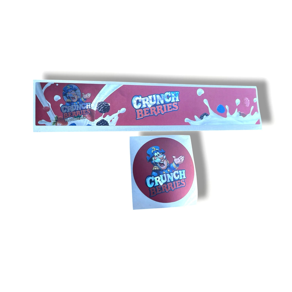 Crunch Berries  3.5g Glass Jar Holographic Labeling/Stickers Only