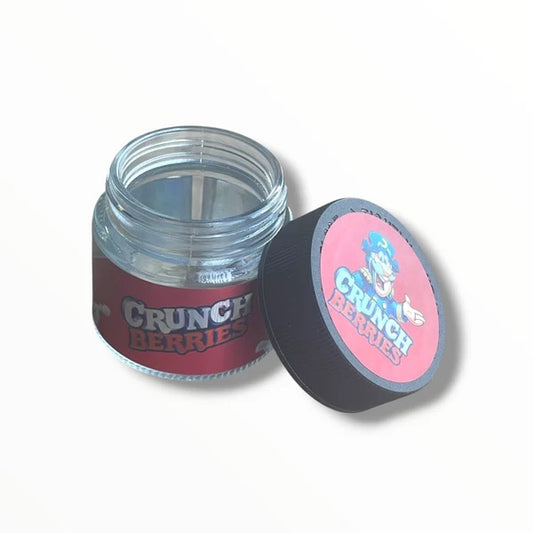 Crunch Berries 3.5g Glass Jars with Holographic Sticker Label