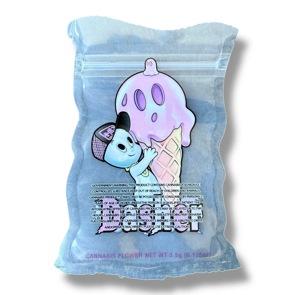 Dasher Transparent Mylar Bag 3.5gram