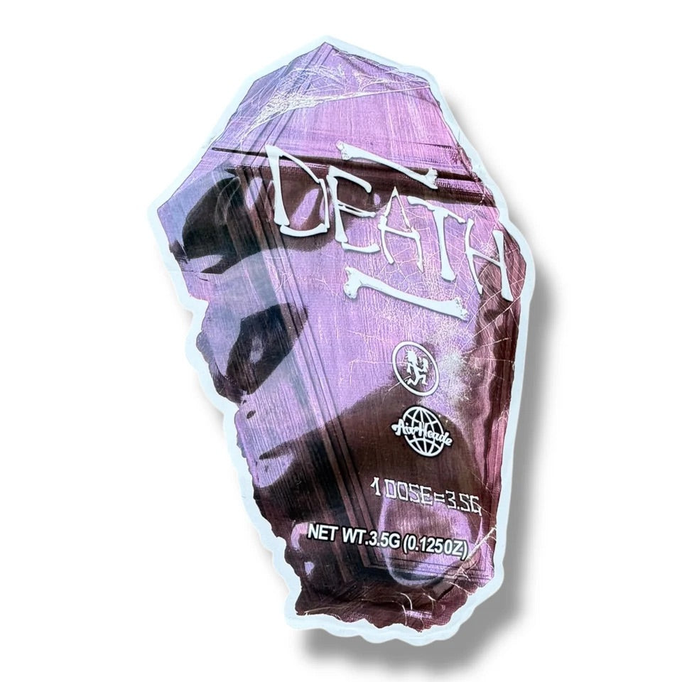 Death Mylar Bag with Box 3.5 Grams