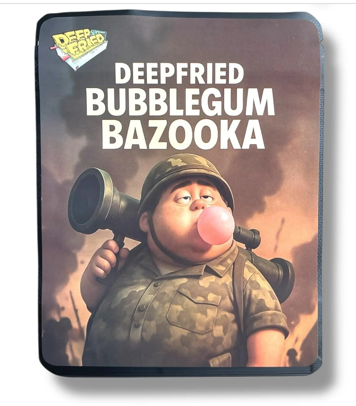 Deep Fried Bubblegum Bazooka Mylar Bag 3.5 Grams