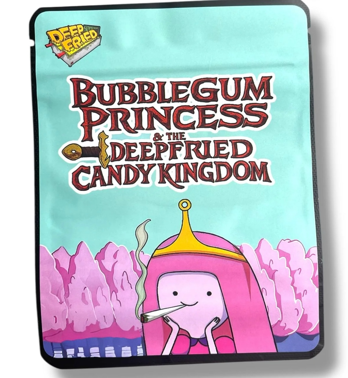 Deep Fried Bubblegum Princess Mylar Bag 3.5 Grams