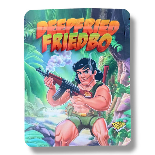 Deep Fried Friedbo 3.5g Mylar Bag