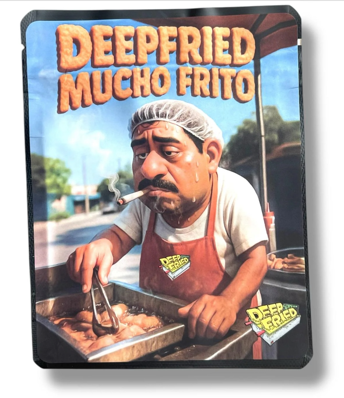 Deep Fried Mucho Frito Mylar Bag 3.5 Gram