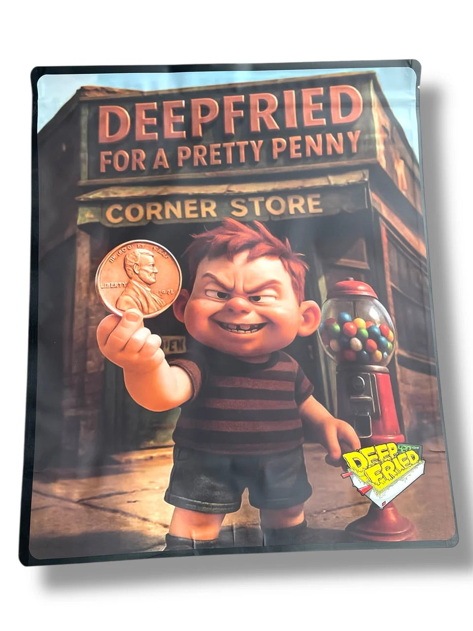 Deep Fried for a Pretty Penny Mylar Bag 3.5 Grams
