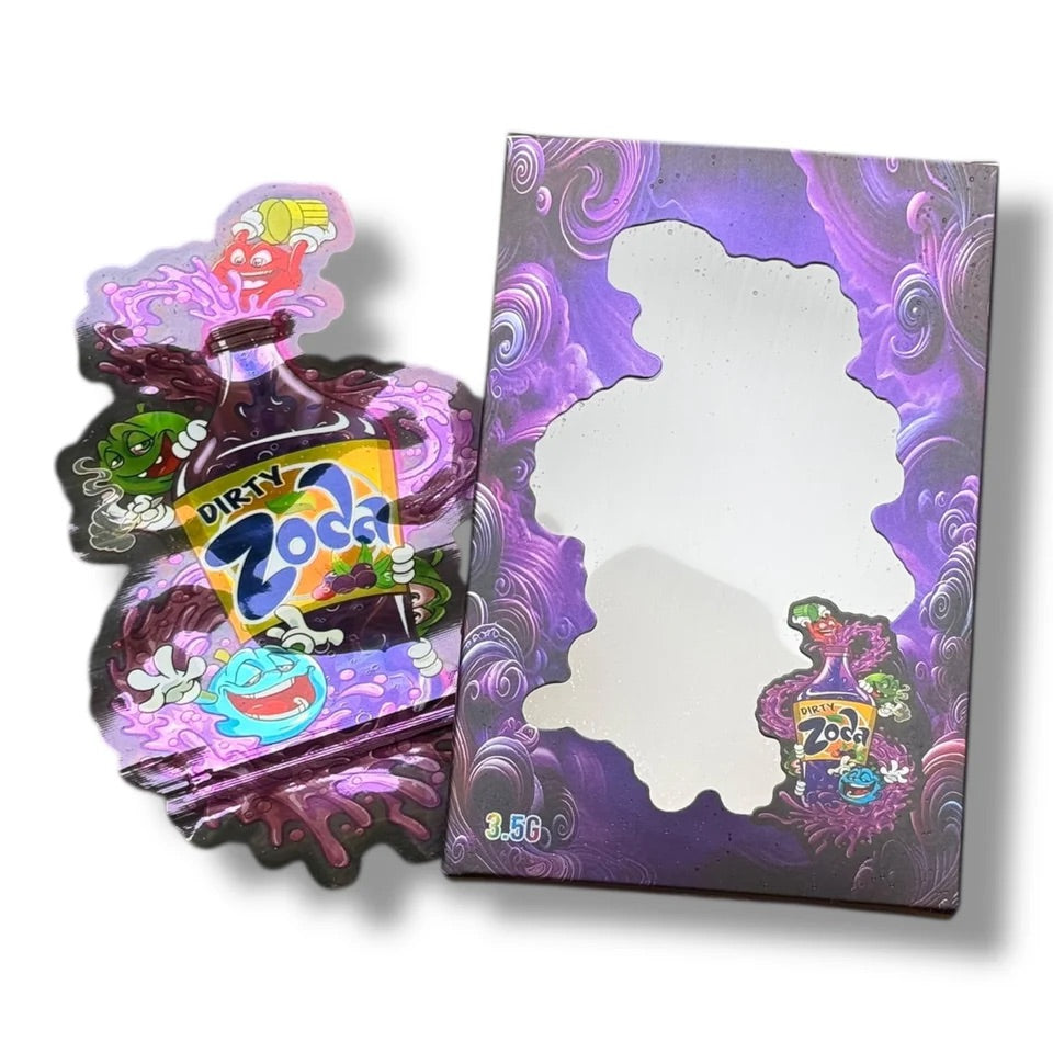 Dirty Zoda Mylar Bag with Box 3.5 Grams