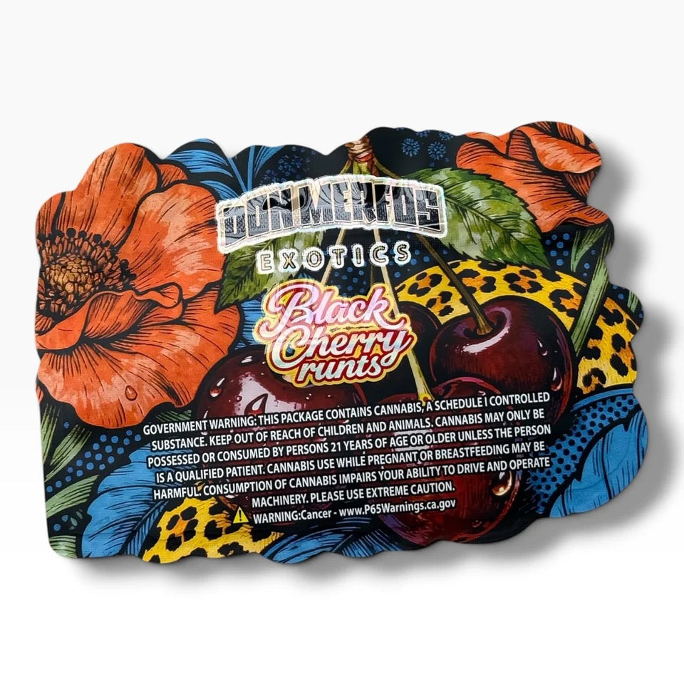 Don Merfos Black Cherry Runts Mylar Bag 3.5 G