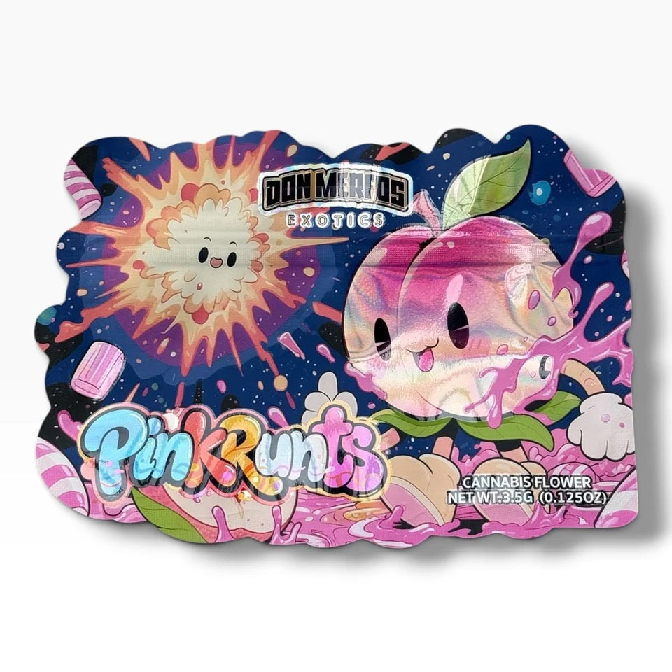 Don Merfos Pink Runts Mylar Bag 3.5 Grams