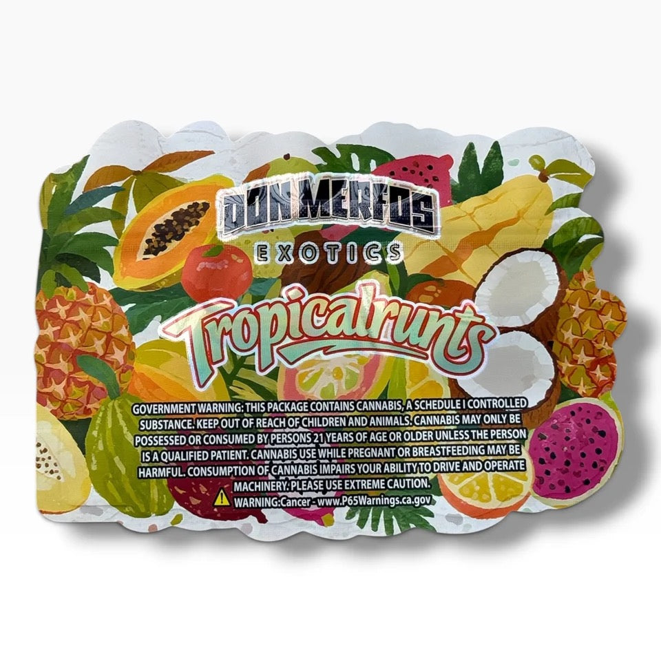 Don Merfos Tropical Runts Mylar Bag 3.5 G