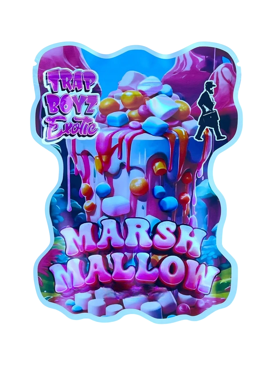 Marshmallow Trap Boyz Exotic Mylar Bag 3.5 Gram
