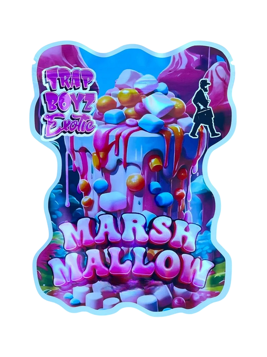 Marshmallow Trap Boyz Exotic Mylar Bag 3.5 Gram
