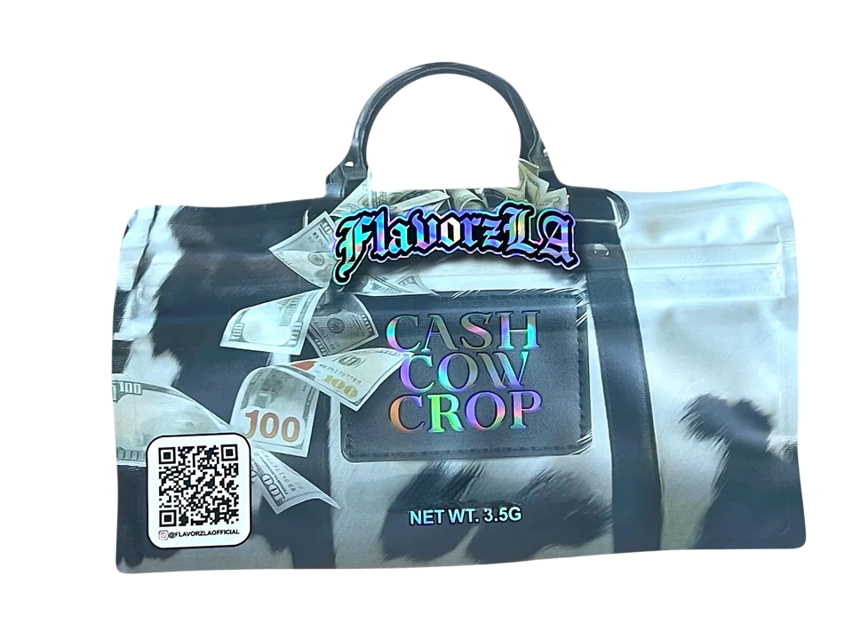 Flavorz Cash Cow Drop Mylar Bag 3.5 Grams