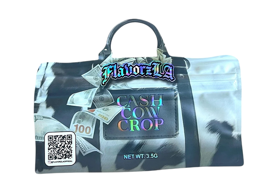 Flavorz Cash Cow Drop Mylar Bag 3.5 Grams