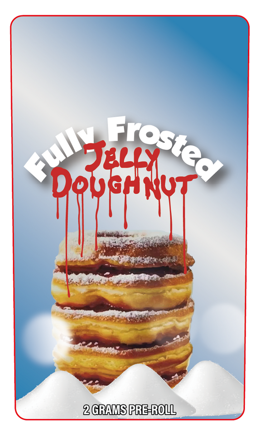 Fully Frosted Jelly Doughnut