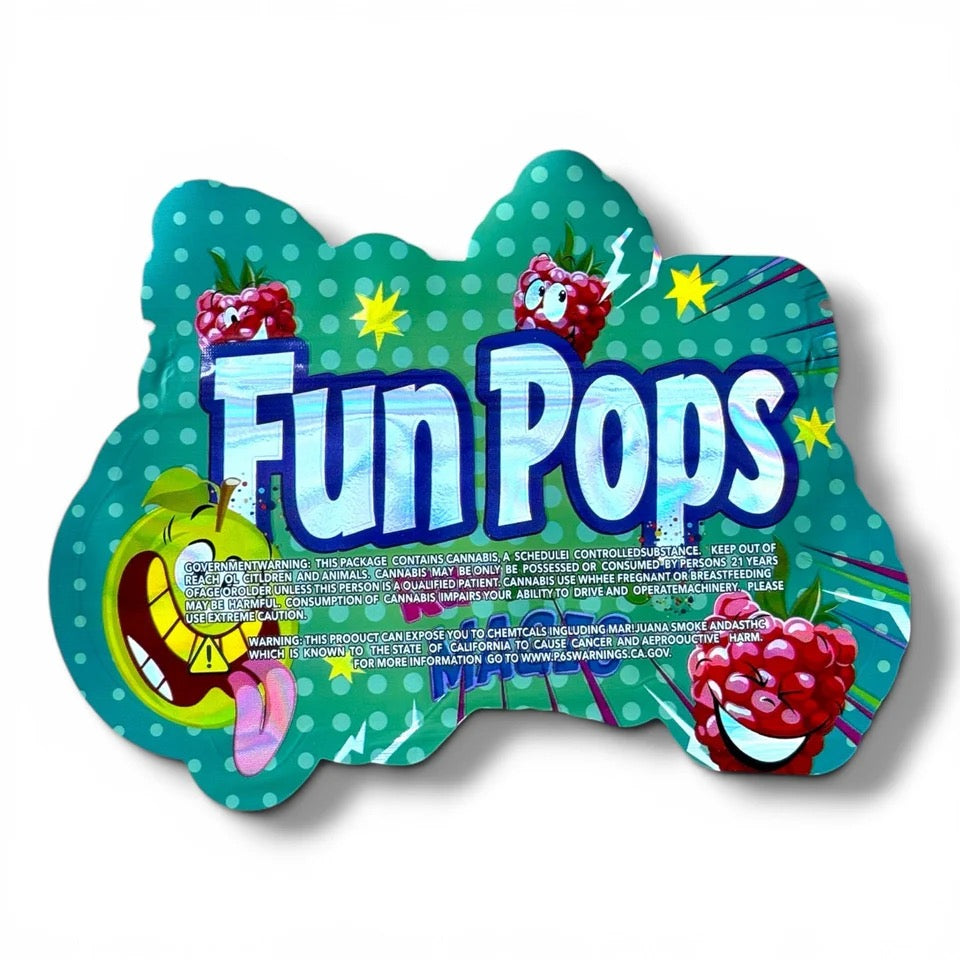 Fun Pops Raz Apple Magic Mylar Bag 3.5 G