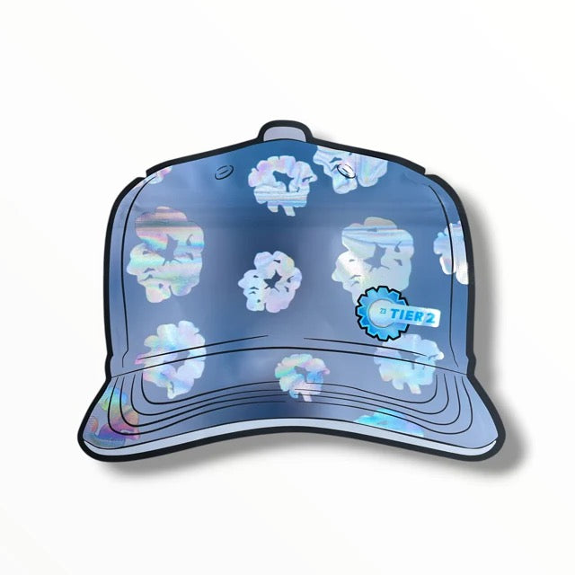 Gear Shifters Cap Blue Tier 2 Mylar Bag 3.5 Grams