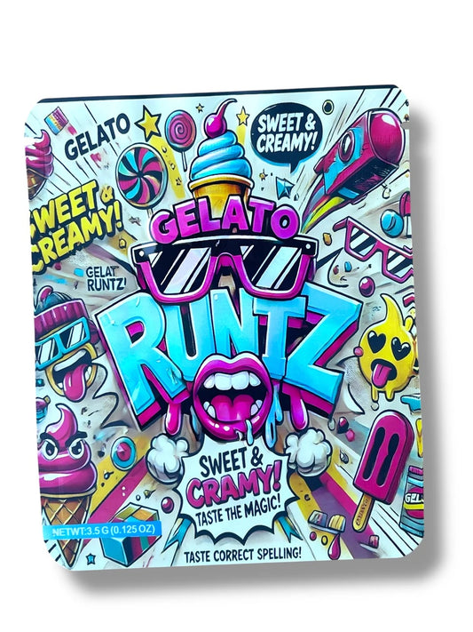 Gelato Runtz Mylar Bag 3.5 Grams
