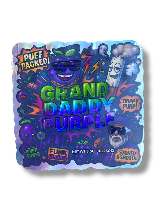 Grand Daddy Purple Mylar Bag 3.5g 