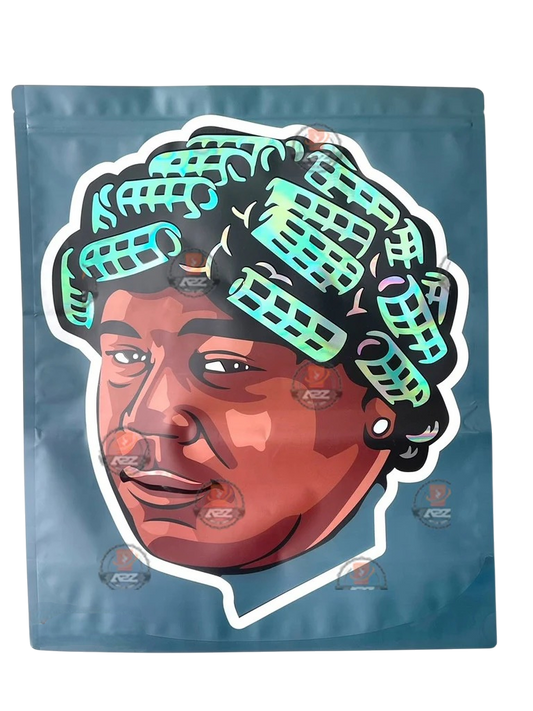 Gumbo Worm Mylar Bag (Large) 1 LBS - 16OZ (454g) Pound Bag