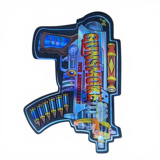 Gun Smoke Mylar Bag 3.5 Grams