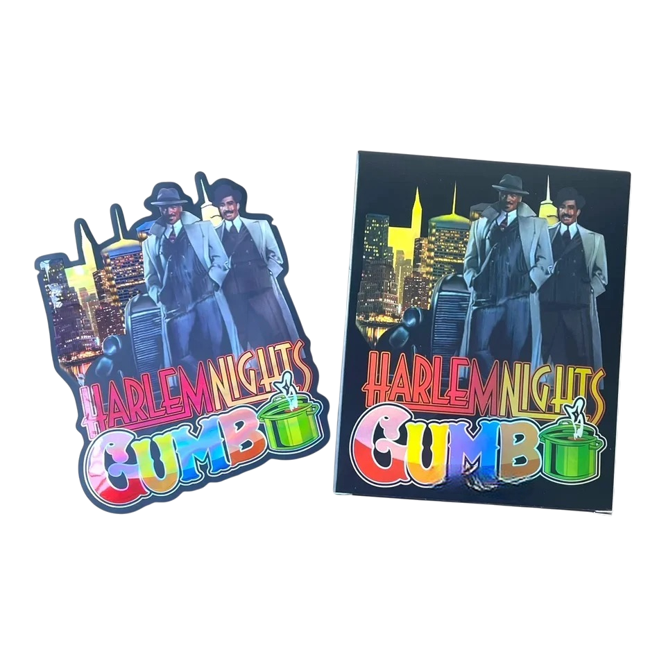 Harlem Nights Gumbo Mylar Bag with Box 3.5 Grams