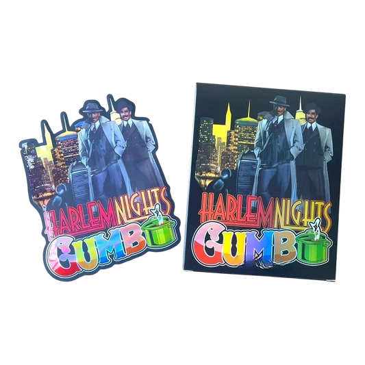 Harlem Nights Gumbo Mylar Bag with Box 3.5 Grams