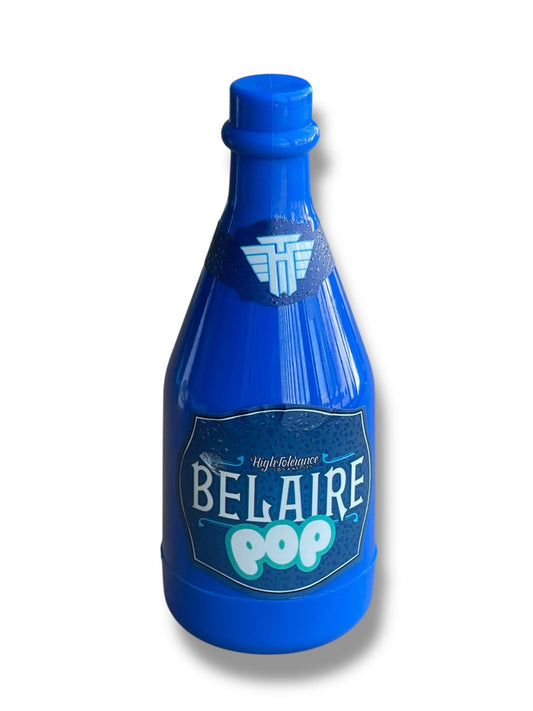 High Tolerance Belaire POP 3.5g Plastic Blue color Bottle Container