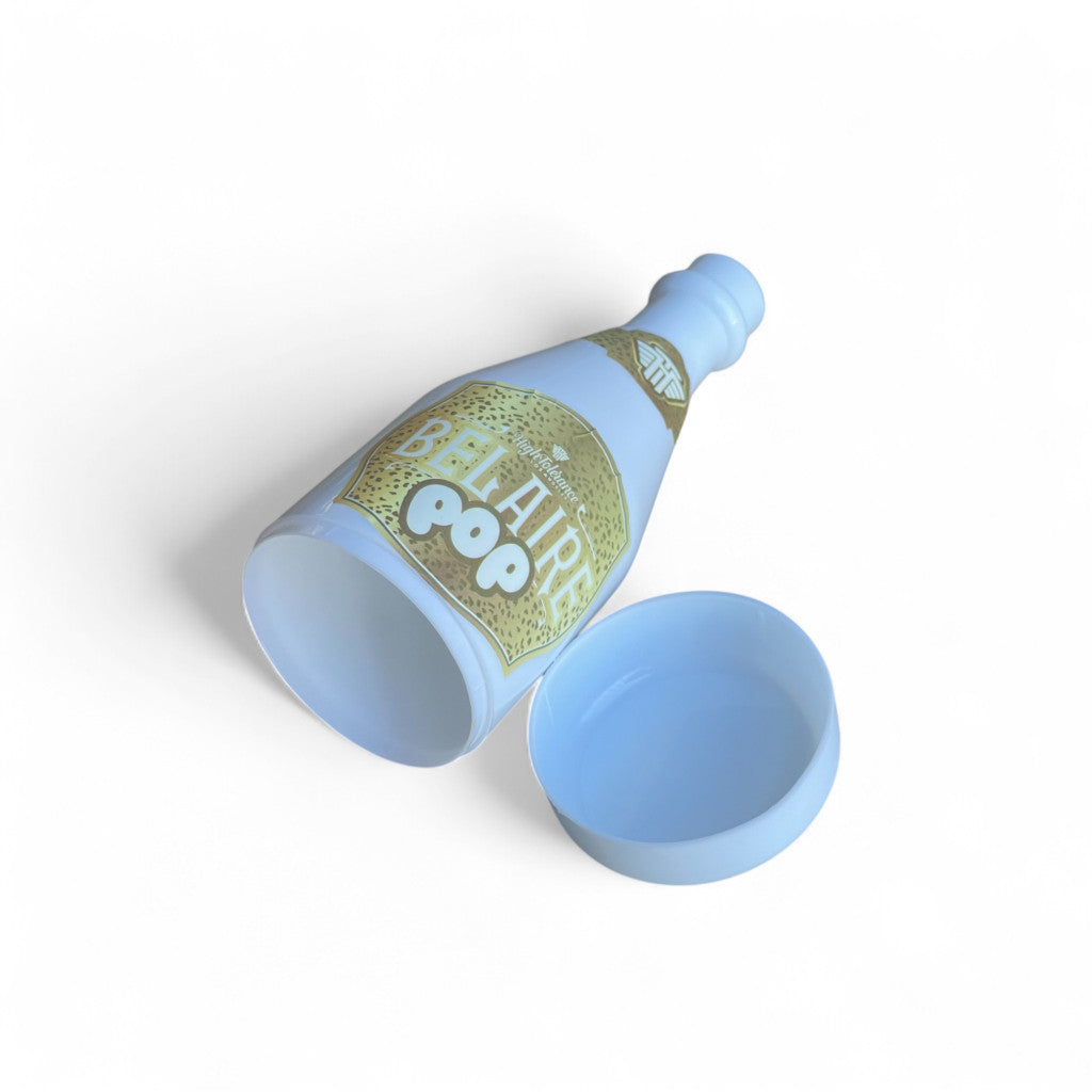 High Tolerance Belaire POP 3.5g Plastic Blue color Bottle Containers