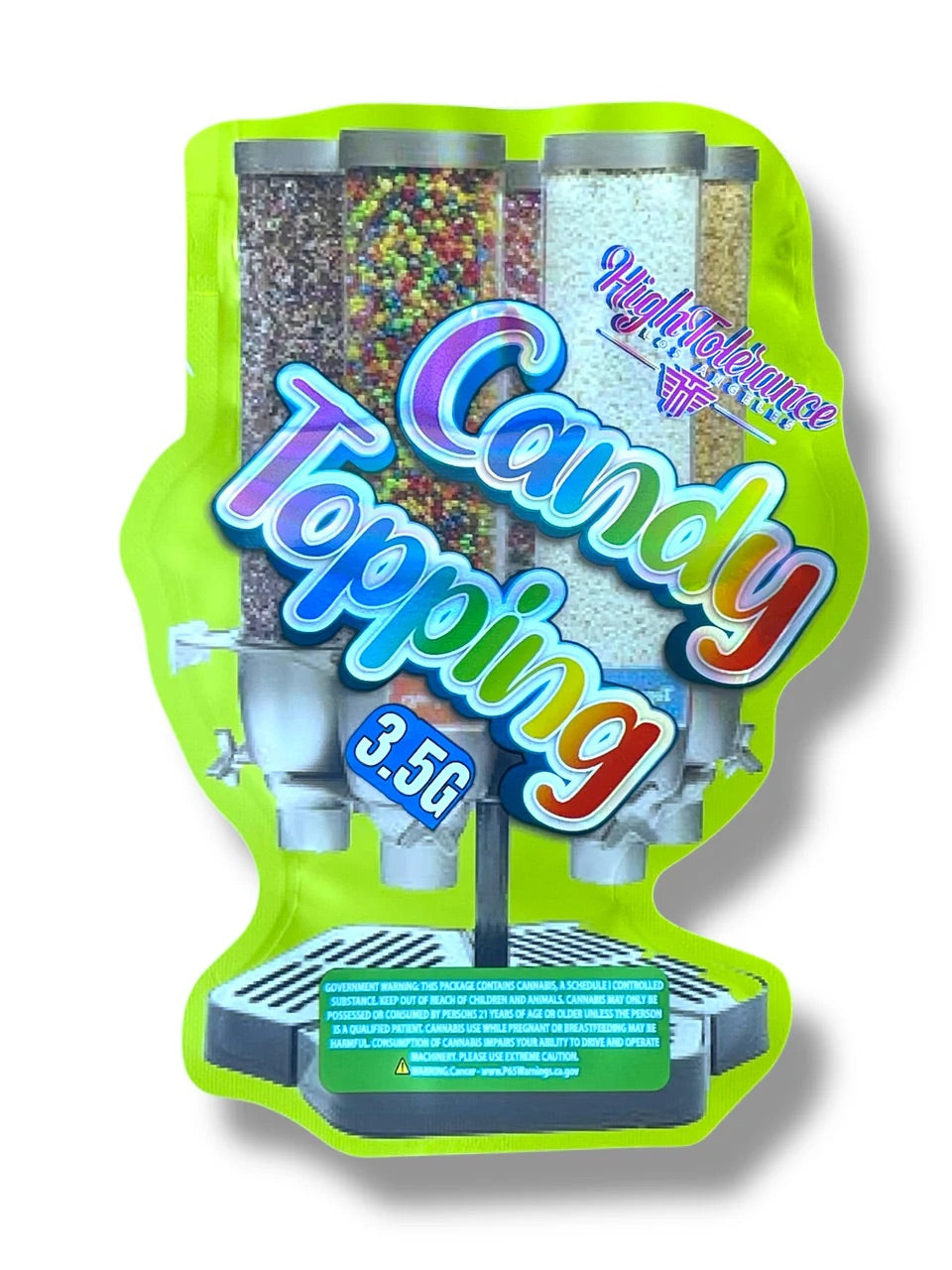 High Tolerance High Topping Mylar Bag 3.5 Grams