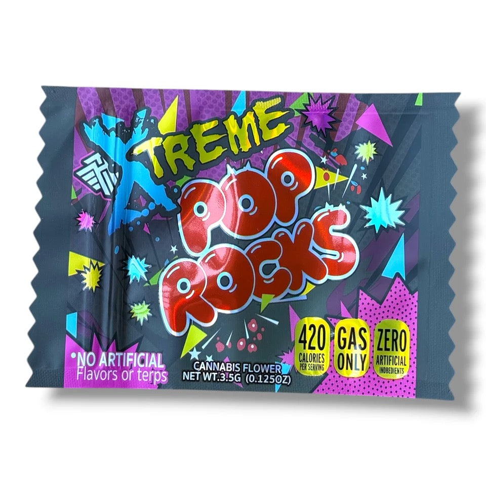 High Tolerance Pop Rocks Mylar Bag 3.5 Grams