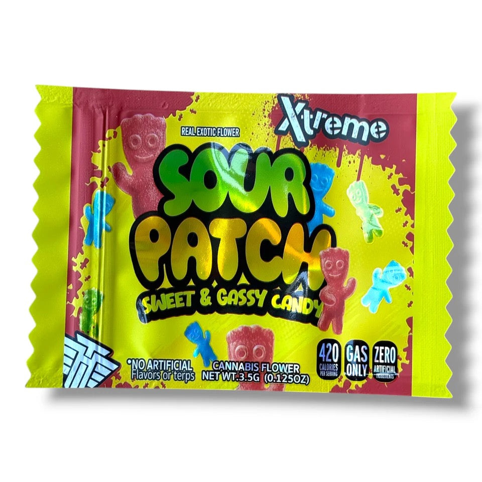 High Tolerance Sour Patch Mylar Bag 3.5 Grams
