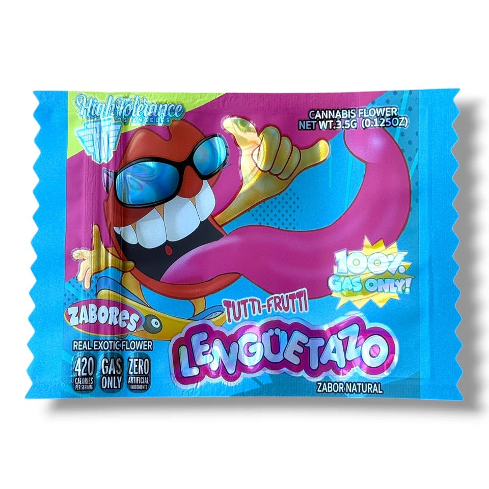 High Tolerance Tutti Fruitti Lenguetazo Mylar Bag 3.5 Grams