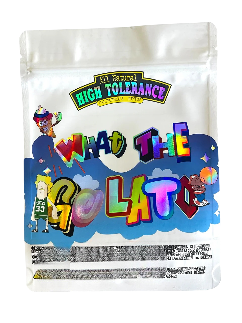High Tolerance What the Gelato Mylar Bag 1 Ounce