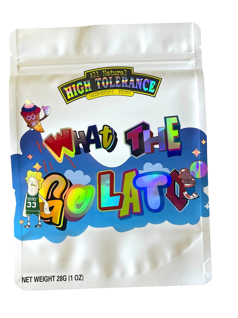 High Tolerance What the Gelato Mylar Bag 1 Ounce