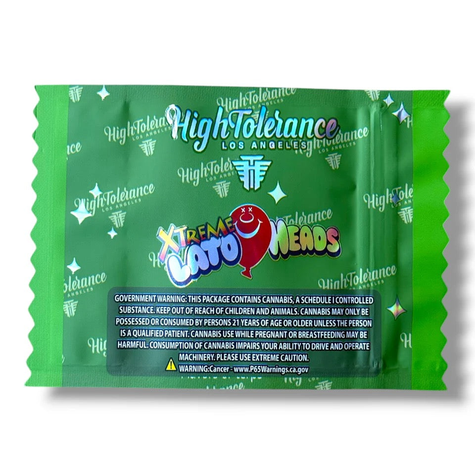 High Tolerance Xtreme Lato Heads Mylar Bag 3.5 G
