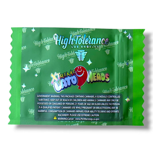 High Tolerance Xtreme Lato Heads Mylar Bag 3.5 G